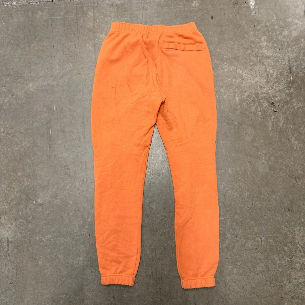 Nike Sportswear Club Fleece Joggers Orange Mens Small BV2671-820 Sweatpants